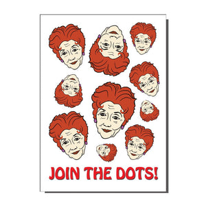 Join The Dots Greetings Card