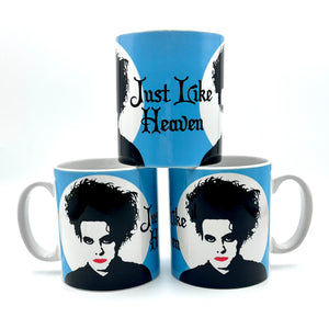 The Cure Just Like Heaven Robert Smith Inspired Ceramic Mug