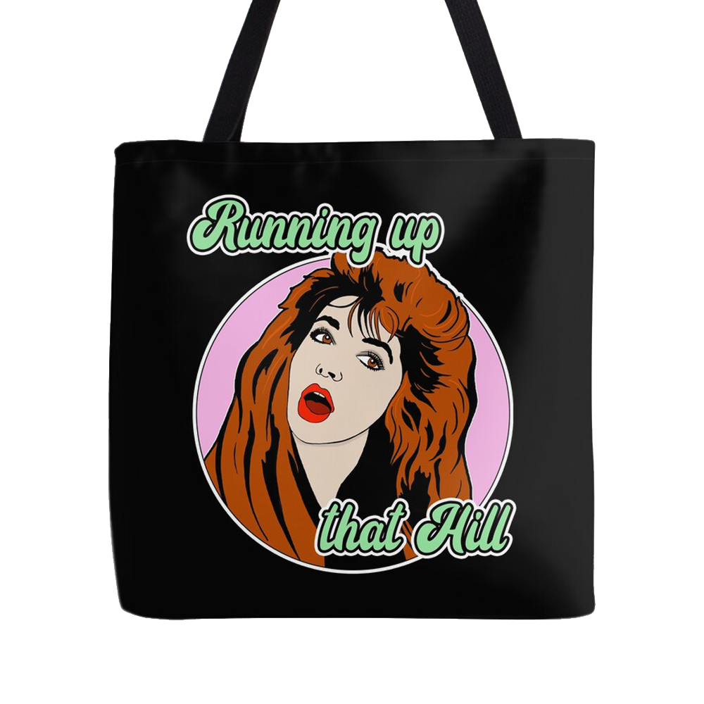 Kate Bush Running Up That Hill Tote Bag