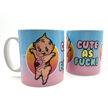 Load image into Gallery viewer, Cute As Fuck Kewpie Ceramic Mug
