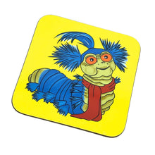 Load image into Gallery viewer, Labyrinth Inspired Ello Worm Drinks Coaster
