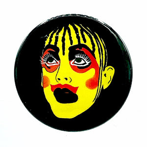 Leigh Bowery Button Pin Badge
