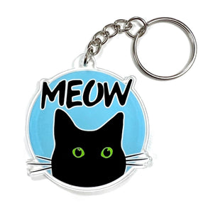 Meow Cat Keyring