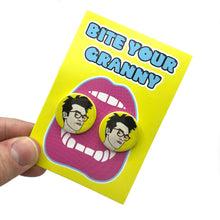 Load image into Gallery viewer, Morrissey Button Stud Earrings
