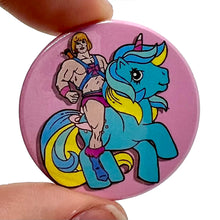 Load image into Gallery viewer, My Little He-Man Button Pin Badge
