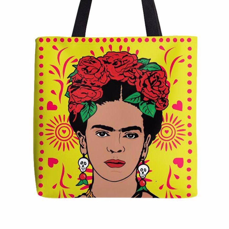 Emporio Armani Frida Tobacco & Black Textured Shopper Bag