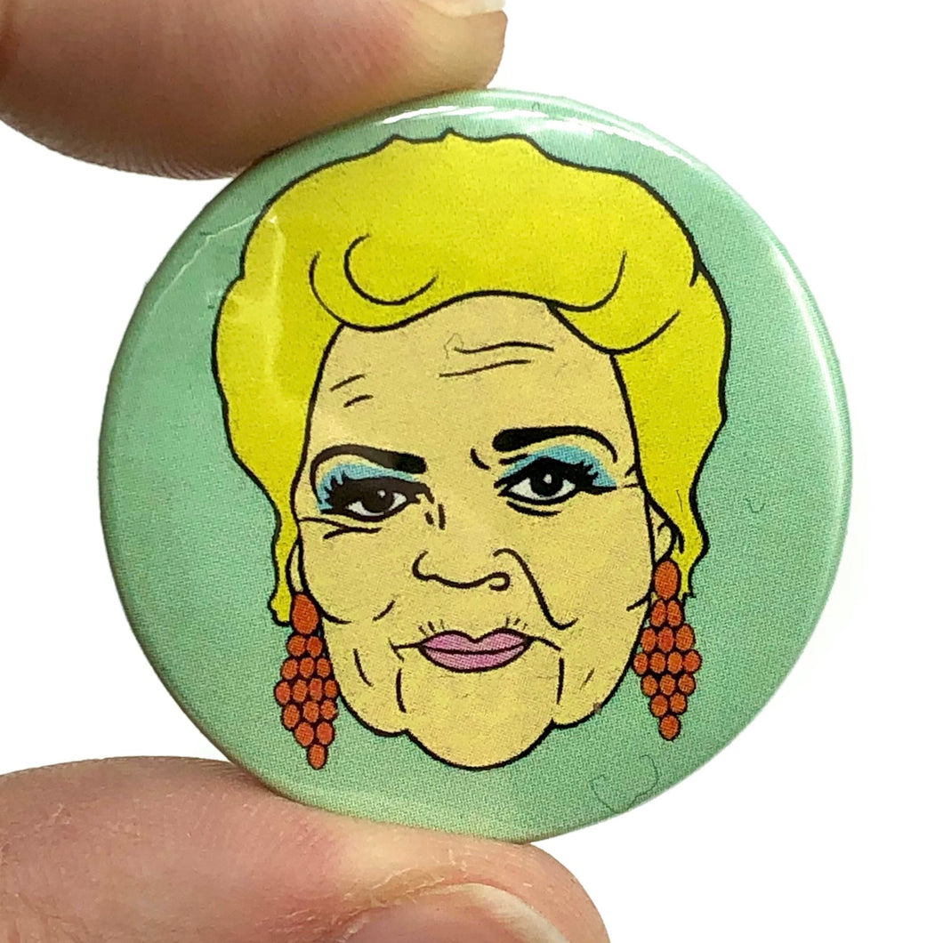 Pat Butcher Eastenders Button Pin Badge