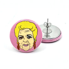 Load image into Gallery viewer, Pat And Frank Eastenders Inspired Button Stud Earrings
