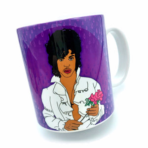 Purple Rain Ceramic Mug