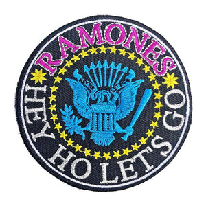 The Ramones Hey Ho Let's Go Iron On Patch