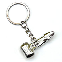 Load image into Gallery viewer, Shiny Cock Keyring
