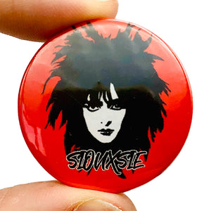 Siouxsie And The Banshees Button Pin Badge