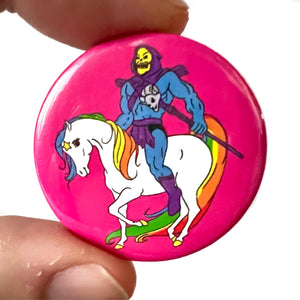 Starlite Skeletor Button Pin Badge