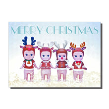 Load image into Gallery viewer, Snow Babies Christmas Card

