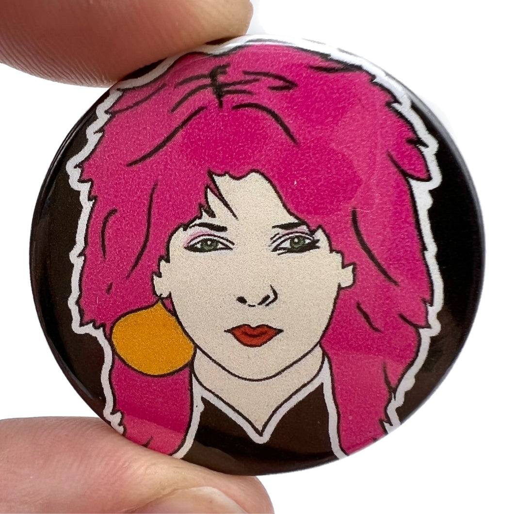 Toyah Wilcox Punk Rock Button Pin Badge